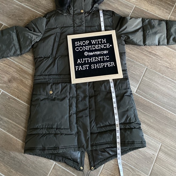 Lauren Ralph Lauren Faux Fur Hooded Coat Parka - Picture 11 of 16